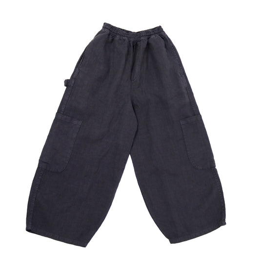 F.D.A. Black Sesame Linen Chef Pant *NEWEST SIZING*
