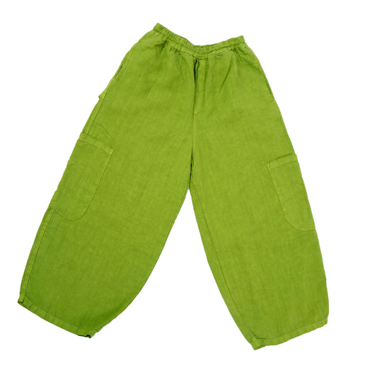 F.D.A. Avocado Linen Chef Pant