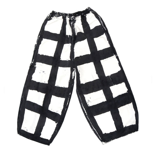 Licorice Check Chef Pant *New Sizing