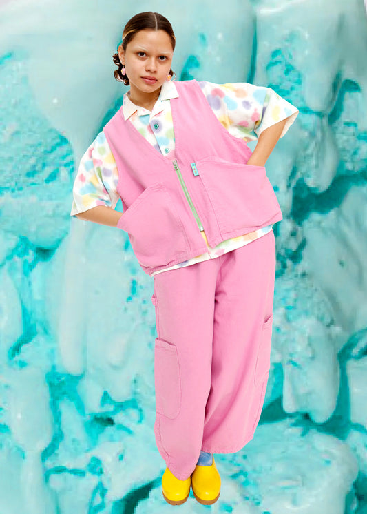 Donut Box Pink Work Vest