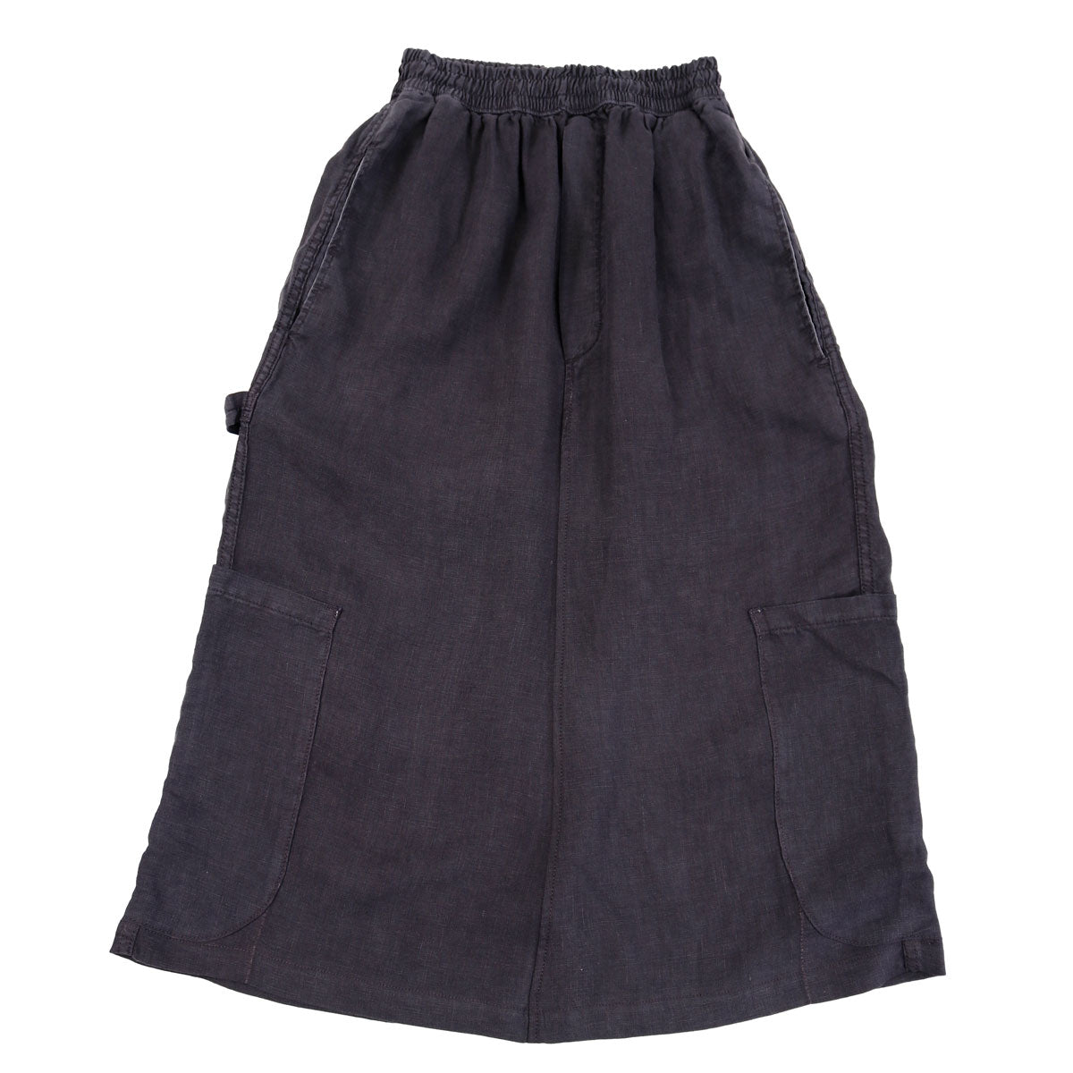 OOPS F.D.A Black Sesame Linen Work Skirt FINAL SALE – meals
