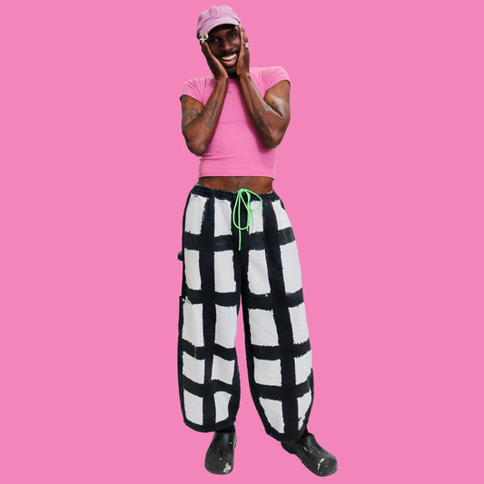 Licorice Check Chef Pant *Newest Sizing*