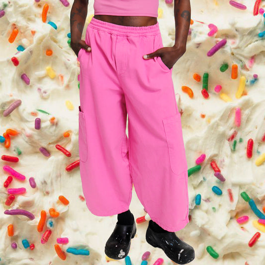 Donut Box Pink Chef Pant