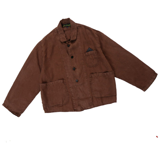 F.D.A CHOCOLATE LINEN Forager Coat
