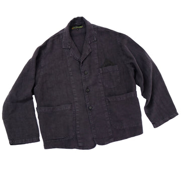 F.D.A. Dinner Jacket Black Sesame Linen