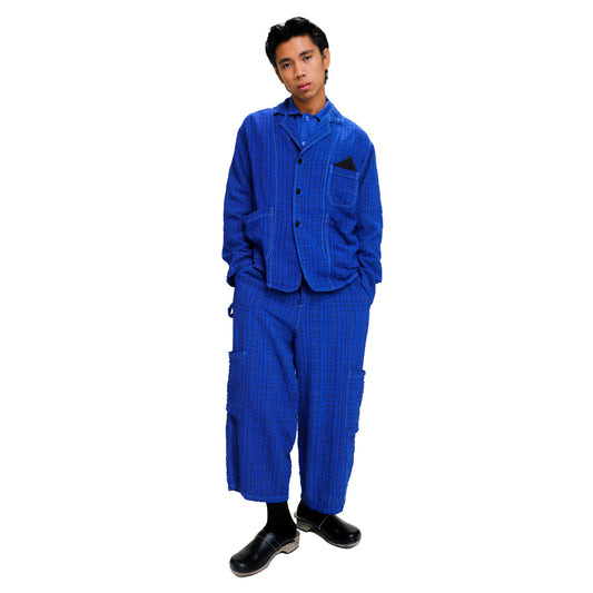 F.D.A. Blueberry Rayon Chef Pant