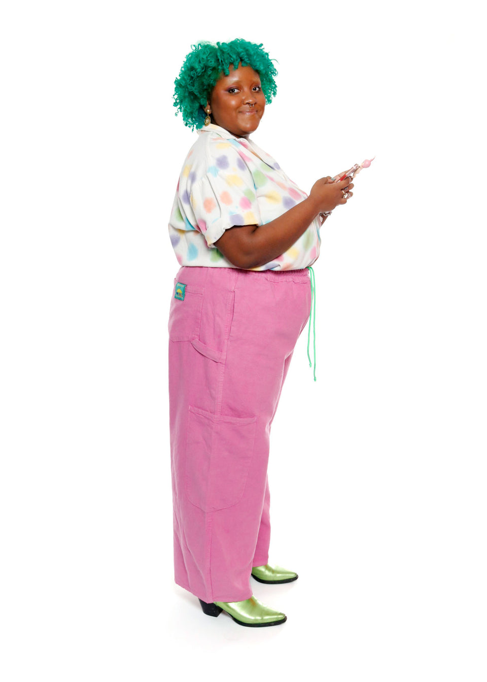 Donut Box Pink Chef Pant