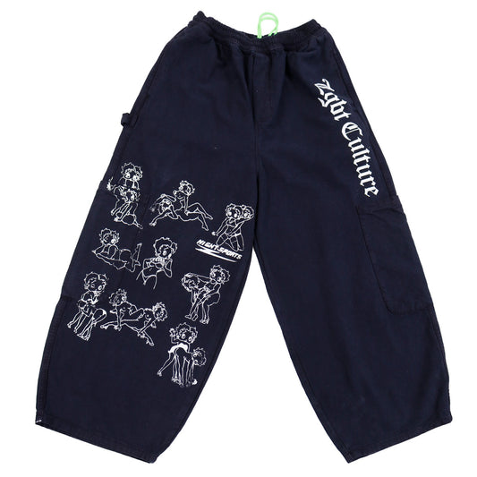 MACHINE NO BROS LGBTQ CULTURE Chef Pant ELDERBERRY