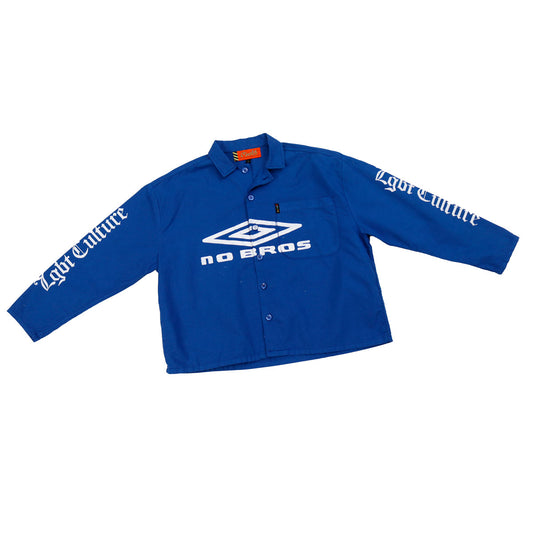 MACHINE NO BROS Blueberry Long Sleeve Work Shirt 1 of 1