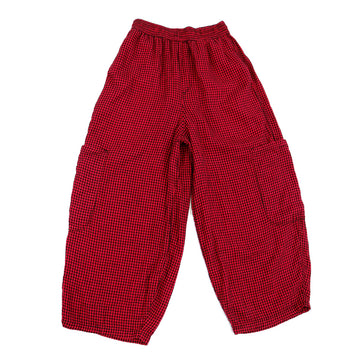 Strawberry Plaid Chef Pant