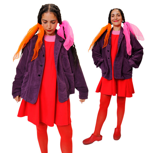 PLUM Horizontal Corduroy Forager Coat