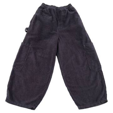 Black Sesame Horizontal Corduroy Chef Pant