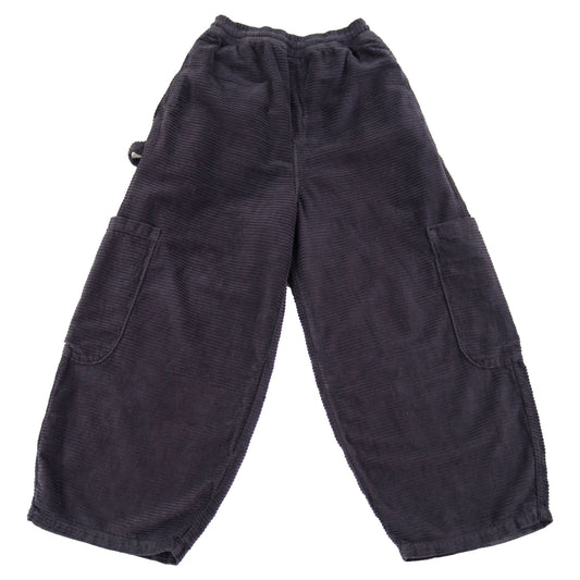 Black Sesame Horizontal Corduroy Chef Pant