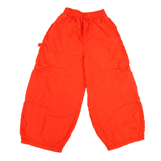 F.D.A. BLOOD ORANGE SEERSUCKER CHEF PANT