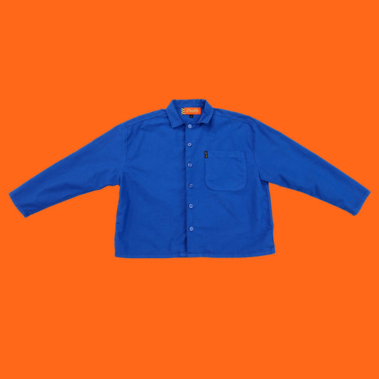 Blueberry Long Sleeve Work Shirt