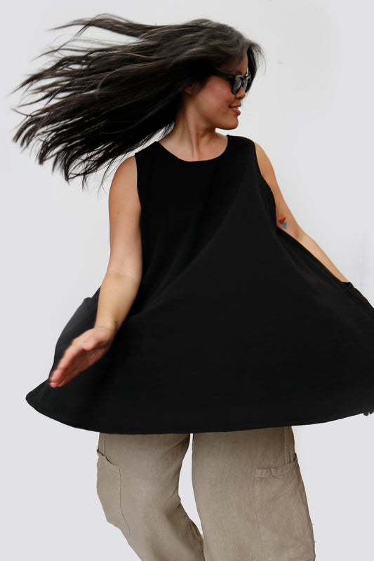 Licorice Cocktail Dress