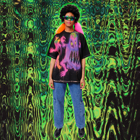 COLIN YEO KILLER EGGPLANT TEE