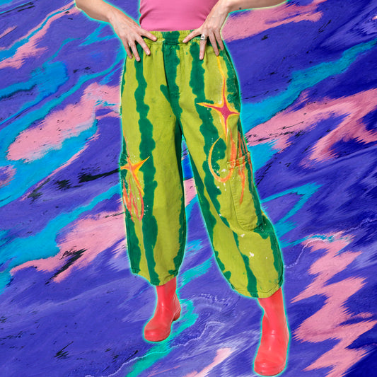 COLIN YEO Chef Pant Watermelon Jack O' Lantern